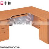 Hot sale office furniture wood panel style computer desk