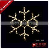 Shopping Mall Holiday Decoration Hanging Snowflake/ Christmas 2D Motif Snowflake Light thumbnail-3