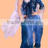 Disposable Transparent Hooded Poncho