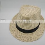 Fashion Straw Bowler Hat For Sales Manufacturer