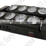 CE ROHS FCC 8x10Watt 12Watt RGBW QUAD Martin DMX Professional RUSH Multibeam 2 LED Stage Disco Sharpy Beam Spider Light thumbnail-2