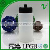 Recycled Black Cap 7oz Plastic HDPE Bottle for Water Wide Mouth thumbnail-3