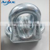 Fast selling metal wire clamp, u type cable clamp