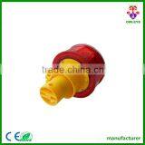 Red Led Flashing Solar Energy Barrier Lamp for Road Safety thumbnail-3