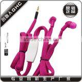 Various Colors Waterproof Headphone Shoelace Style Earphone thumbnail-3