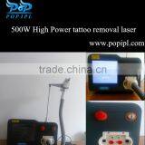 Facial Veins Treatment Tatoo Removal Q-switched Nd Yag Laser 500W With Super Cooling Freckles Removal thumbnail-2