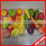 wholesale artificial fruits and vegetables for home decoration