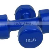 YY003 hex end w.cambered grip dipping dumbbell weight set price