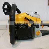 Professional 2.5kw 52cc Chinese chainsaw diesel petrol yellow 5200 chainsaw