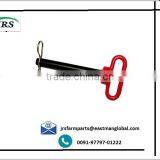 Red Handle Hitch Pin With Hair Pin JRS thumbnail-1