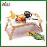 Folding Pine Wood Breakfast Tray With Handles thumbnail-1