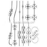 Good Quality Wrought Iron Forged Baluster Railing Components thumbnail-1