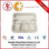 Eco-Friendly PP Divided Disposable Plastic Fast Plastic Food Container thumbnail-1