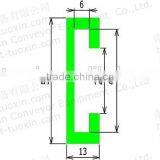G16C Profile Guide Fixing With Plate thumbnail-1