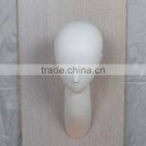 White Wall Mounted Female Head Deal for Hats, Scarves and Sunglasses for Home or Retail Store thumbnail-4