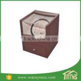 2+4 Automatic Rotation Leather AC/DC & Battery Operated China Watch Winder Box thumbnail-2