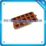 15-cavity Square Chocolate Shape Silicone Ice Cube Tray thumbnail-1