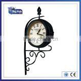 Decoration Decorative Garden Clock /double Side Wall Garden Clock /out Door Wall Garden Clock thumbnail-1