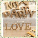 Wooden Sign for Home Decor English Letters thumbnail-6