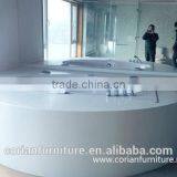 Clear Modern Design Round Acrylic Bathtub thumbnail-1