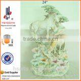 Guardian Angel 42 Inch Resin Garden Water Fountains thumbnail-5