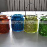 Colorful Glass Candle Holder thumbnail-1