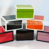 Vietnam Lacquer Box/ Wholesale Lacquered Box With White Line thumbnail-4