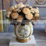 GNW FL-RS28-6-4CM-C New Fashion Wedding Table Decoration Artificial Beautiful Rose Flower thumbnail-1