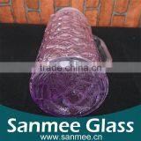 Colored Glass Bottle With Handle Glass Water And Juice Bottle thumbnail-3