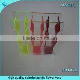 High Quality Cheap Acrylic Flower Vases for Festival Decoration and Gifts thumbnail-3