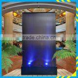 Led Waterfall Fountain Wall With Customized Acrylic Logo thumbnail-3