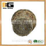 Round Bark Basket Garden Planter for Decoration thumbnail-3