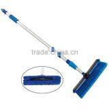 Extendable Water Flow Through Car Wash Brush, Long Handled Floor Cleaning Brush thumbnail-2