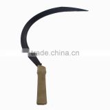 Durable Wood Handle Sickle Brush For Cutting Grass