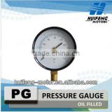Pressure Gauge in Black Color With CE