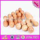 2017 Top Fashion Outdoor Garden Bowling Wooden Skittles Game W01A181 thumbnail-1