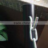 Red and Tan Stripe 12FT Rope Hammock Combo With Stand, Pad and Pillow thumbnail-5