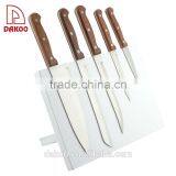 White Magnetic Knife Racks Magnetic Panel Wooden Block thumbnail-4