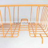 548-35 Kitchen Rectangle Coloring Metal Wire Dish Drying Rack thumbnail-3