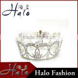 Hot Selling Bridal Jewelry Pageant Rhinestone Big Fashion Crystal Crown thumbnail-1
