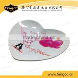 Heart Shape Solid Color 100% Melamine Plate thumbnail-2