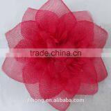 Chiffon Fabric Hair Flower