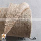 30'' Wide Burlap Jute Decorative Fabric Made in China 100yards Long thumbnail-1