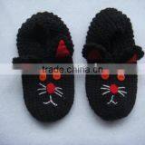 Hand Made Slipper Socks Home Socks With Animal Face thumbnail-1