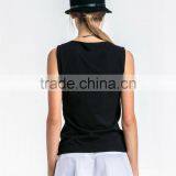 Custom Fancy Casual Loose Tank Tops Wholesale thumbnail-4