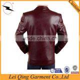 2017 Fashion Latest Designs Wholesale Leather Jacket Clothing pu Leather Coat thumbnail-4