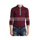 2016 New Style Polo Shirt 100% Cotton Polo Shirt Customized Logo thumbnail-2