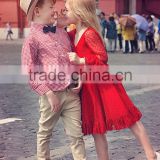 apparel manufacturers custom high quality kid dress fashion clothing for children