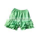 Wholesale Giggle Moon Remake Girls Matching Icing Short Girls Chevron Three Ruffles Short Pants thumbnail-4