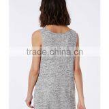 Sexy Drape Front Sleeveless Cheap Lady Blouse Fashion Women Blouse 2016 thumbnail-3